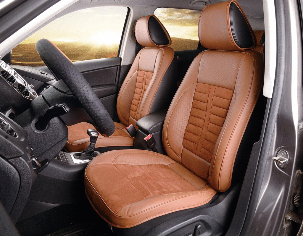 car interior and seating